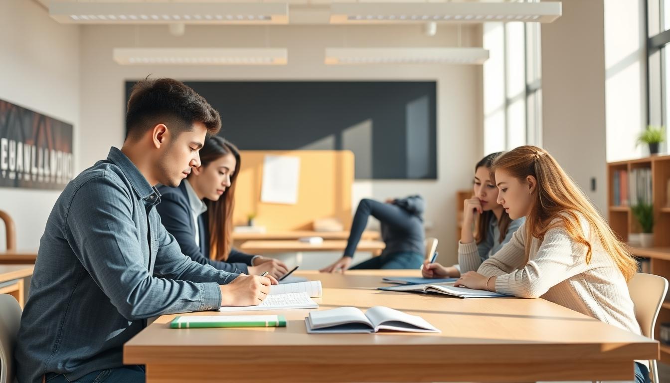 Organized exam preparation notes and academic planner